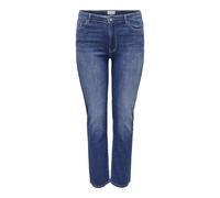 ONLY Carmakoma Carsui Mid Slim DNM Dia364, Medio De Mezclilla Azul, 52W / 32L