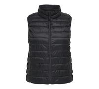 ONLY Carmakoma Cartahia Lw - Abrigo de cintura acolchada, Negro, S