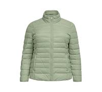 ONLY Carmakoma Cartahoe Quilted Jacket OTW - Chaqueta acolchada para mujer, verde claro, XL