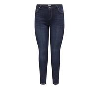 ONLY Carmakoma Carthunder Life P Up Reg SK DNM Bj367, Dark Azul Denim, 46W / 32L