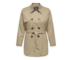 ONLY Carmakoma Carvalerie Trenchcoat Otw Noos Carvalerie Otw Noos - Gabardina Mujer (Pack de 1)