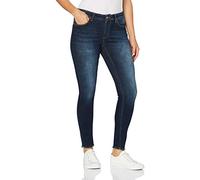 Only Carmakoma CARWILLY Life REG SK ANK Raw REA4342NOOS Jeans, Dark Azul Denim, 50W x 32L para Mujer