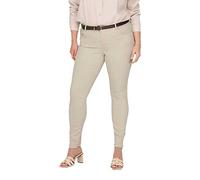 ONLY CARMAKOMA Carwilly Reg ANK Raw SK Dnm Dot019 Noos Pantalones Vaqueros, Crudo, 46W x 32L para Mujer