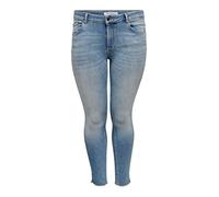 ONLY Carmakoma Carwilly Reg ANK SK Jeans Rea1467 - Vaqueros Skinny Mujer