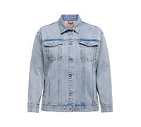 Only Carmakoma Cazadora de mujer denim oversize. Azul claro 46-48 (M)