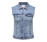 ONLY Carmakoma Chaleco 'CARWespa' azul denim XXL EUR