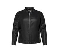 ONLY Carmakoma Chaqueta de piel sintética Robber, Negro, 54
