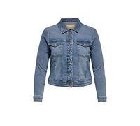 ONLY CARMAKOMA Chaqueta Mujer Carwespa Ls Azul Claro DNM Noos, Azul Claro (Light Blue Denim), 54