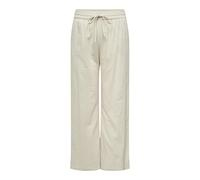 ONLY Carmakoma Cotton Loose Pants Cartizana Wvn Noos-Pantalones Sueltos de algodón, Piedra Pumice, 50 Mujeres