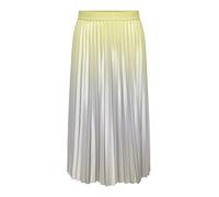 ONLY Carmakoma Falda 'CARPETAL' amarillo claro / plata, Talla 42-44