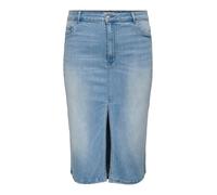 ONLY Carmakoma Falda 'CARRose' azul denim, Talla 44