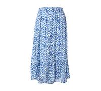 ONLY Carmakoma Falda 'CARSONYALI' azul / azul claro / blanco, Talla 54