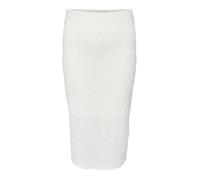 ONLY Carmakoma Falda 'ROSIL' blanco, Talla 50-52