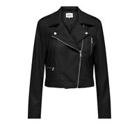 ONLY Carmakoma Faux Leather Carcarmen Otw Noos-Biker (Piel sintética), Negro, Numeric_52 Mujeres