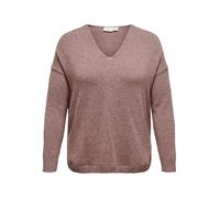 ONLY Carmakoma Jersey Carmargareta LS KNT Noos para Mujer, marrón, S