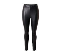 ONLY Carmakoma Carjessie Faux Leather Legging Otw Noos Leggings, Negro, 52W x 32L Mujeres