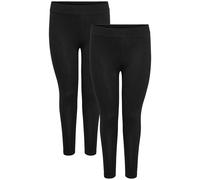 Only CarmaKoma Leggings para Mujer Pack de 2 Pantalones Elásticos Tallas Grandes