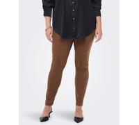 Only Carmakoma Leggins de mujer. Marrón claro 50