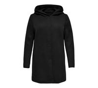 ONLY Carmakoma Carsedona Light Coat Otw Abrigo, Negro (Black Black), Large (Talla del Fabricante: L-50/52) para Mujer