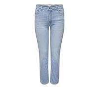 ONLY Carmakoma Mujer Carsui Mid Slim DNM Rea286 Noos, Mezclilla De Color Azul Claro, 46W / 32L