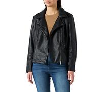 ONLY CARMAKOMA NOS Mujer Caremmy Faux Leather Biker Noos Chaqueta Not Applicable, Negro (Black Black), 44 (Talla del fabricante: 42)