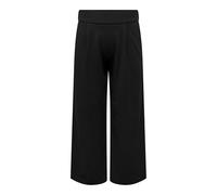 ONLY Carmakoma Pantalón para Mujer Curvy Monocolor, Negro, 54W / 32L