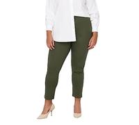 ONLY CARMAKOMA Pantalones clásicos para Mujer Cargoldtrash, Peat, 50/32, Verde Oscuro, 50W x 32L