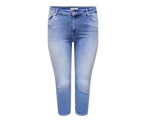 ONLY Carmakoma Pantalones Vaqueros Carwilly Reg Waist DNM Capri Noos para Mujer, Denim Light Medium Blue Denim, 52