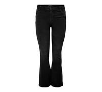 ONLY CARMAKOMA Pantalones Vaqueros para Mujer Carsally HW Flared BJ165 Noos, Negro, 52/32, Negro, 52W x 32L