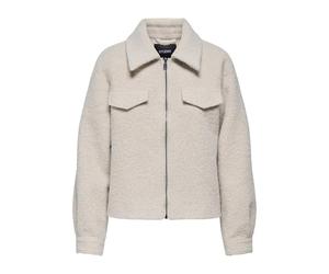 ONLY Carmakoma Short Jacket Carmalo OTW Noos Chaqueta corta con hebilla, Pumice Stone, 50 mujeres, Piedra de la pulpa, 50