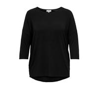 ONLY Carmakoma Top de Mujer, Negro, 56