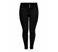 ONLY Carmakoma Vaquero 'Anna' negro 32-34x34 negro