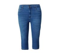 ONLY Carmakoma Caraugusta Life HW Skinny Knickers MBD Pantalones Cortos, Medium Blue Denim, 46 para Mujer