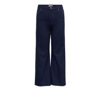 ONLY Carmakoma Carsnow HW Wide DNM Jeans Pim080, Dark Azul Denim, 42W / 32L