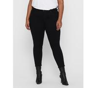 ONLY CARMAKOMA Carwilly Reg SK AK Raw Rea2343 Noos, Jeans Mujer, Black, 54/32