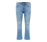 ONLY Carmakoma CARSALLY HW SK Flared DNM BJ759, Denim Light Medium Blue Denim, 52W / 30L para Mujer