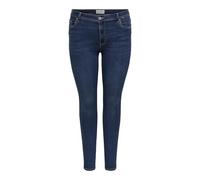 ONLY Carmakoma Vaqueros Ajustados para Mujer, Dark Azul Denim, 44W / 32L