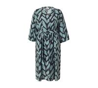 ONLY Carmakoma Vestido 'CARBERIET' verde / negro 44 verde / negro