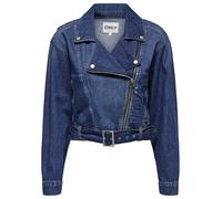 Only Cazadora vaquera de mujer corta. Azul 34/XS