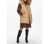 Only Onldemy Otw Noos-Abrigo Acolchado Chaqueta, Beige, L para Mujer
