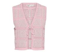 ONLY Chaleco de Mujer Tejido a Ganchillo Loa SL