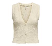 ONLY Chaleco de punto 'ONLALVILDA' crema XS crema