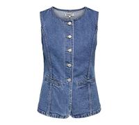 ONLY Chaleco 'ONLGIULINA' azul denim M azul denim