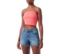 ONLY Chaleco Onlnessa S/L Bandeau JRS para Mujer, Coral Calypso, S