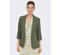 ONLY Chaqueta blazer de manga 3/4. Color Caqui