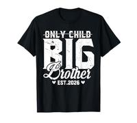 Only Child Big Brother est 2026 Cute Promocionado a hermano mayor Camiseta