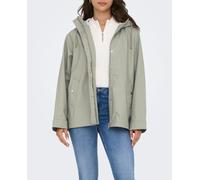 Only Chubasquero de mujer con capucha. Negro 40/L