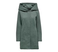 ONLY Classic Coat Abrigo, Balsam Green/Melange, L para Mujer
