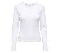 ONLY Damen Camiseta Manga Larga O-NECK Sudadera, Cuello Redondo, Regular Fit