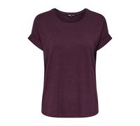 Only Damen Onlmoster S/S O-Neck Top Noos Jrs Winetasting Xs